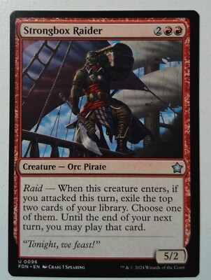 Strongbox Raider *Uncommon* Magic MtG x1 Foundations