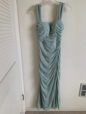 Azazie Jesaphine Dress in Agave Size C | eBay