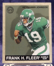 1997 Fleer Goudy #52 - Keyshawn Johnson - New York Jets - Near Mint