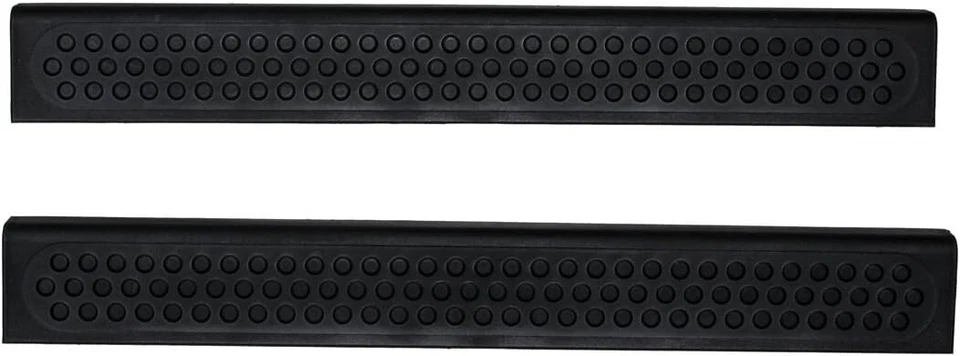 AVS 88407 30.5x4" Black Universal Trim Fit Door Sill Protector Step Pad Tape On - Image 3 of 4