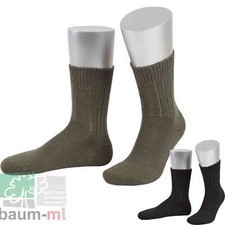 Bundeswehr Socken  mit Plüschsohle nach TL Arbeitssocke kurz oliv anthrazit Bw