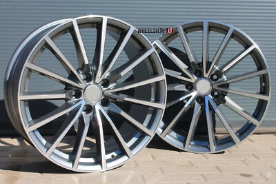 Audi Multispoke 5x112 R19 alloy wheels 4x 19 inch Grey 8,5j ET32
