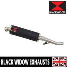 GSX600F GSX750F 1998-2006 Exhaust Silencer Kit 400mm Round Black Stainless BN40R