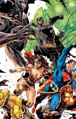 Absolute Power #1 Exclusive Virgin Foil Variant Cover by Jim Lee
