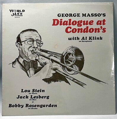 George Masso Dialogue At Condon's With Al Klink World Jazz LP SEALED Mint Vinyl