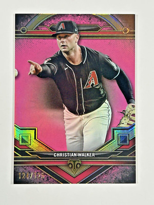 2024 Topps Triple Threads - Tourmaline #188 Christian Walker Diamondbacks /125