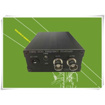 OCXO Frequency Standard Module 10MHz BNC Connector High Stability+Power Adapter