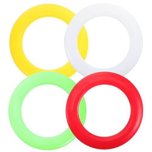 4 Pcs Toy Travel Mini Flying Discs Bulk Outdoor Toys Juggling Rings