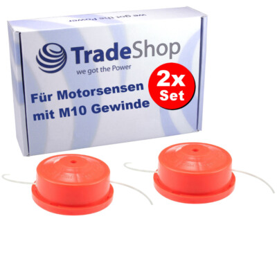2x Rasentrimmer Fadenkopf Fadenspule Mähkopf für Echo SMR350 SMR4000 SMR500