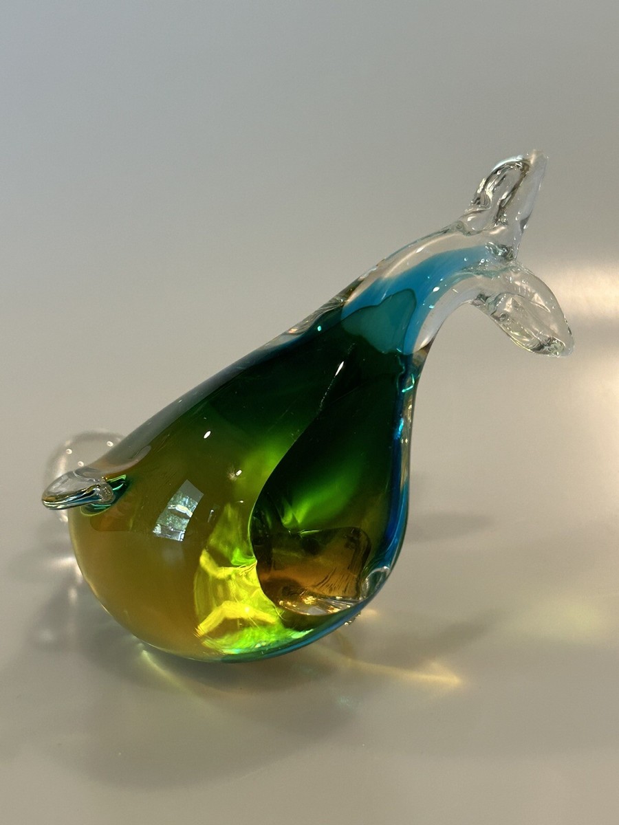 Murano Vetro Artistico Glass Seal With Ball | eBay