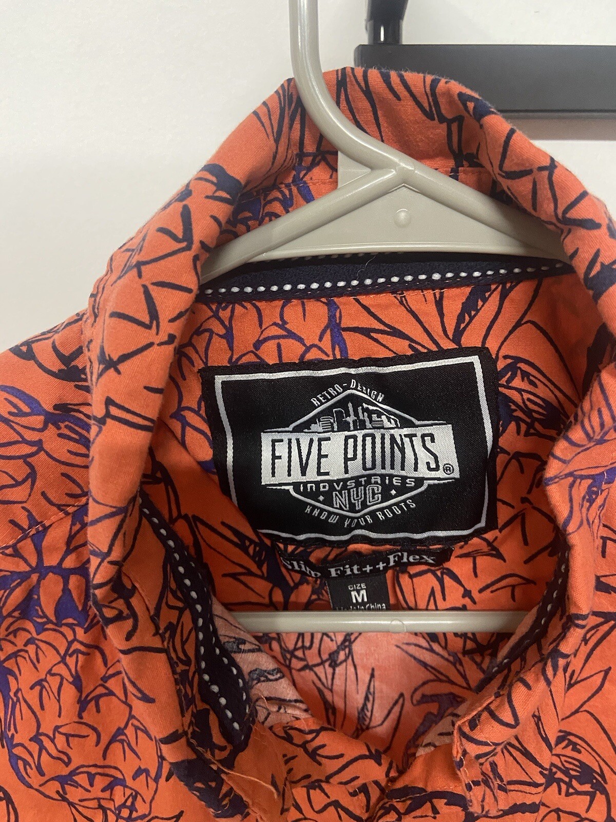Five Point Industries NYC  Pineapple Button Down … - image 2