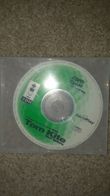3DO Video Game, Tom Kite, Disk w/Case, Disk Excellent