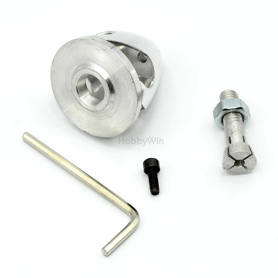 4 Slot Aluminum Spinner 32mm /1.25in for 3.0mm shaft motor 4-Blades Electric RC - Image 4 of 4