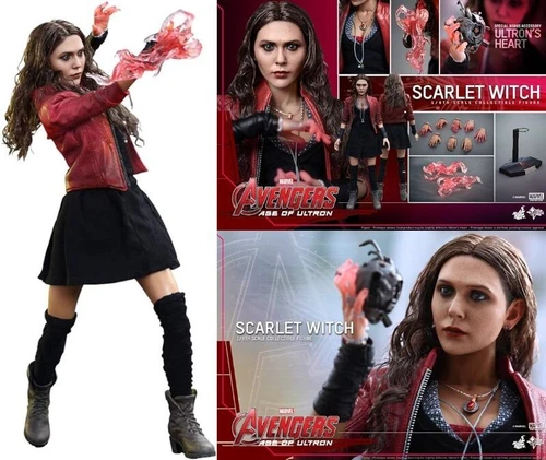 Nuevo Hot Toys MMS301 Avengers Age of Ultron Bruja Escarlata Elizabeth Olsen Wanda