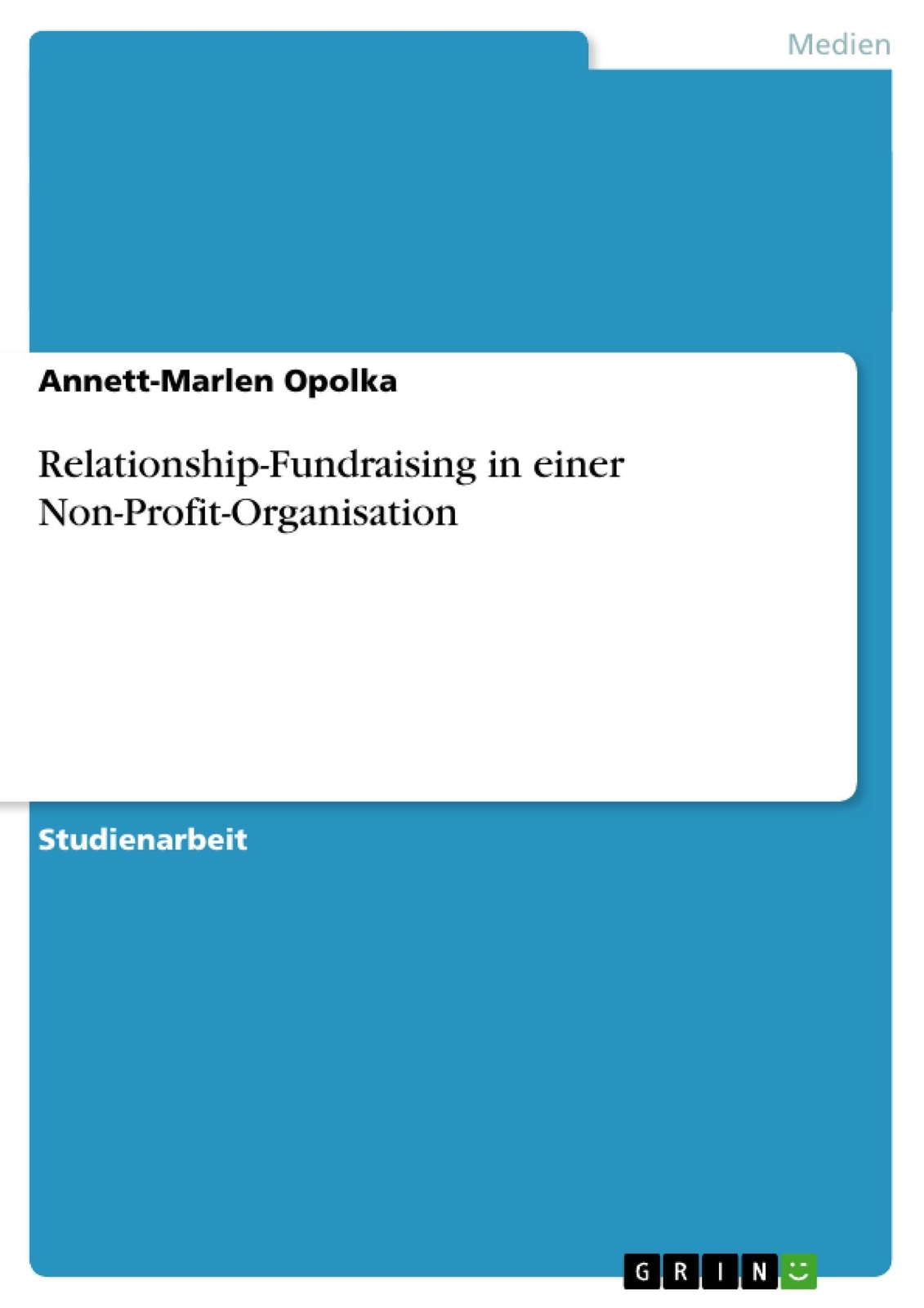Thumbnail - Annett-marlen Opolka | Relationship-fundraising In Einer