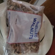 3lbs FRESH SHELLED WALNUTS