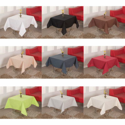 Nurtextil24 Tischdecken alle Größen & Farben Tischtuch Tischwäsche Baumwollstoff