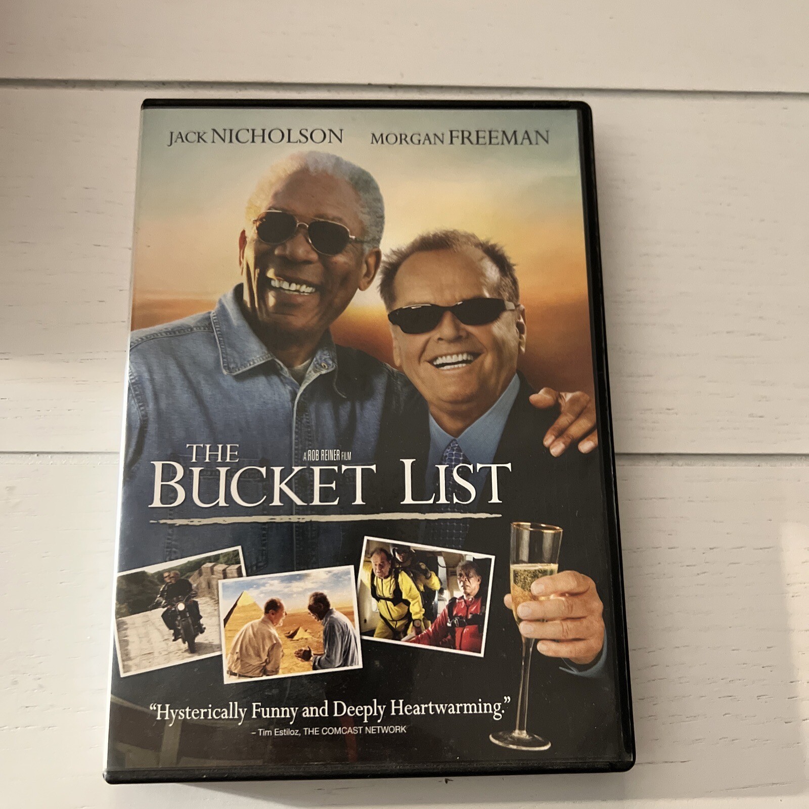 The Bucket List (DVD/Digital, 2007)Jack Nicholson & Morgan Freeman  Very Good