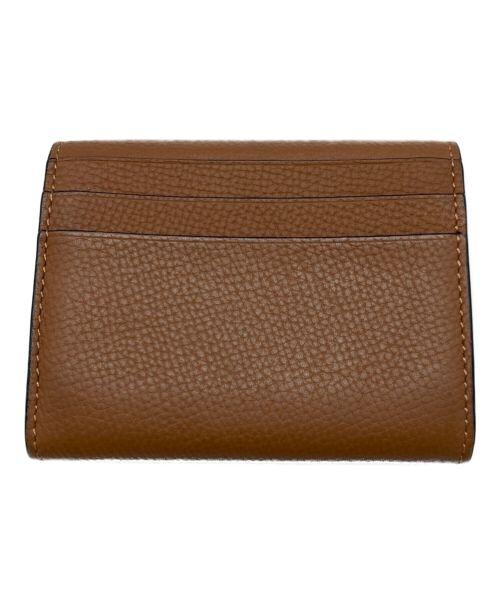 Loewe Anagram Trifold Wallet in Pebble Grain Calfskin Tan | eBay