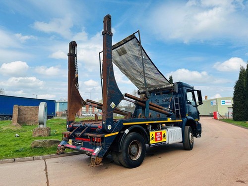2014 (64) MERCEDES AROCS 1824 18 TON HYVALIFT EXTENDABLE SKIP LOADER, EURO 6 - Picture 5 of 20