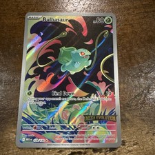 2025 Near Mint Pokemon Bulbasaur 133/132 Mega Evolution Stamped English