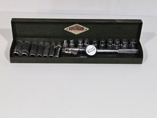 Vintage S-k Tools 21 Pc 14 Socket Set Diamond Logo