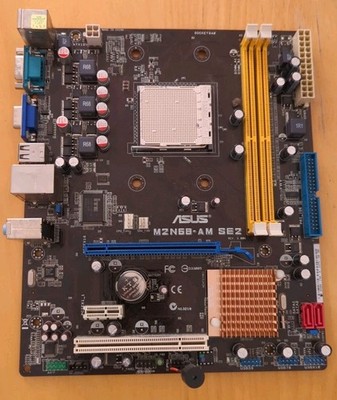 Asus M2N68-AM SE2 Motherboard + Kleiner Lautsprecher