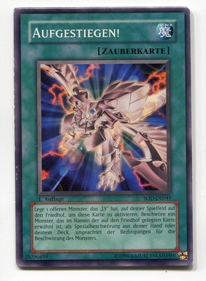 Yu-Gi-Oh! Aufgestiegen! Common SOD-DE041