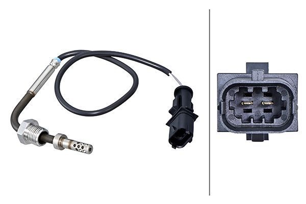 Hella 6PT 010 376-481 Sensor, Abgastemperatur-image