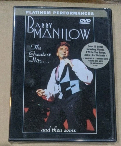 Barry Manilow The Greatest Hits And Then Some DVD 2000