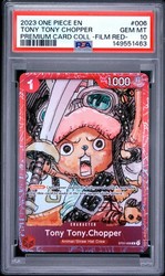 Tony Tony Chopper ST01-006 Premium Card Collection Film Red