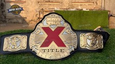 NWA TNA X WRESTLING CHAMPIONSHIP TITLE BELT PREMIUM HD CNC TITLE BELT