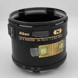 Nikon Nikkor 24-70mm f/2.8 G Label Barrel Log Ring Tube Unit Repair Part