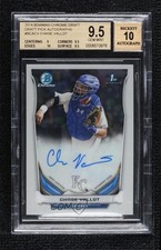 2014 Bowman Draft Chrome Pick Chase Vallot #BCA-CV BGS 9.5 GEM MINT Auto e8i