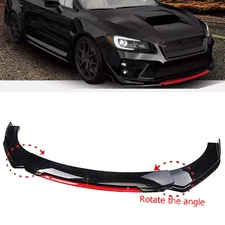 For Subaru WRX /STI Front Bumper Lip Spoiler Splitter Body Kit