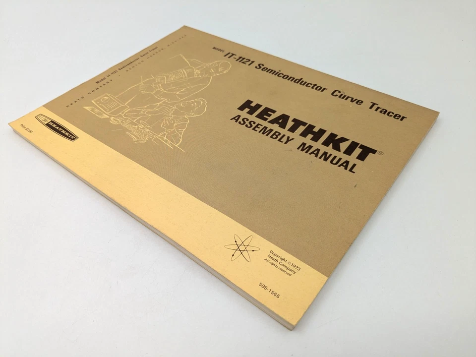 Original Heathkit Curve Tracer IT-1121 Assembly Manual - Image 3 of 4