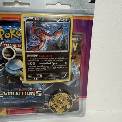 Pokemon TCG: Roaring Skies/Evolutions/Steam Siege 3 Pack Blister