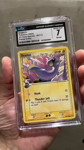 Dratini δ graded CGC 7 for sale on eBay