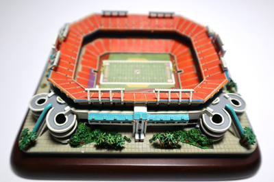 Danbury Mint NFL Replica Pro Player Stadium Miami Dolphins