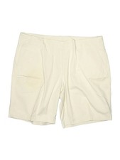 Vineyard Vines Women Ivory Khaki Shorts 14