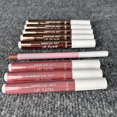 Tarte Marucuja Juicy Lip Plump & Lip Satin YOU PICK! Full size NWOB Gloss