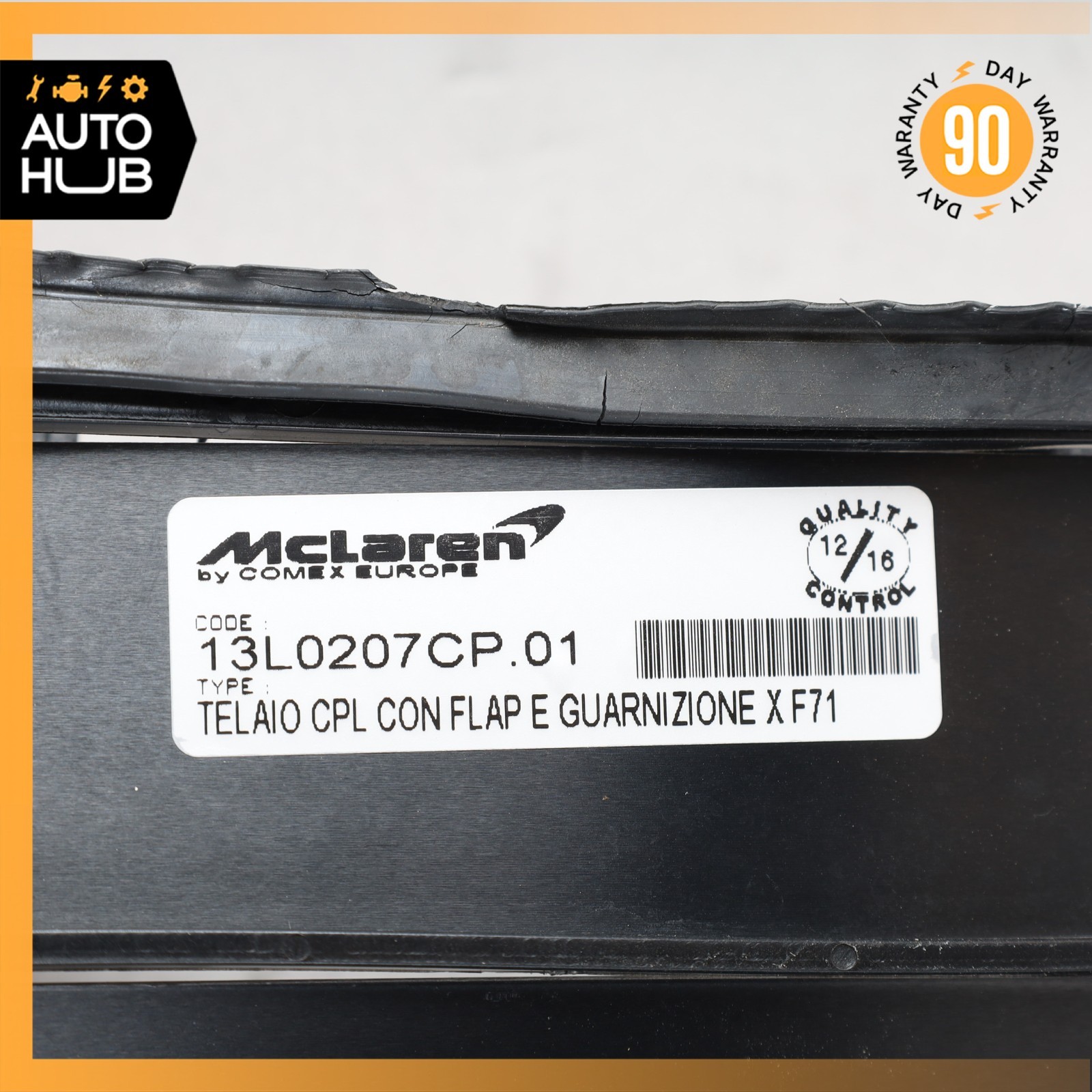 McLaren 720S 570S 675LT Rear Engine Cooling Fan Motor Assembly 13L0208CP OEM