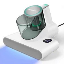 HAUSHOF 450W Mattress Vacuum Cleaner 16Kpa Vacuum Cleaner 275nm UV-C Light 140°F