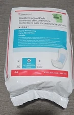 Cardinal Health~Heavy Absorbency~Adult Incontinence Bladder Control Pads~16 Long