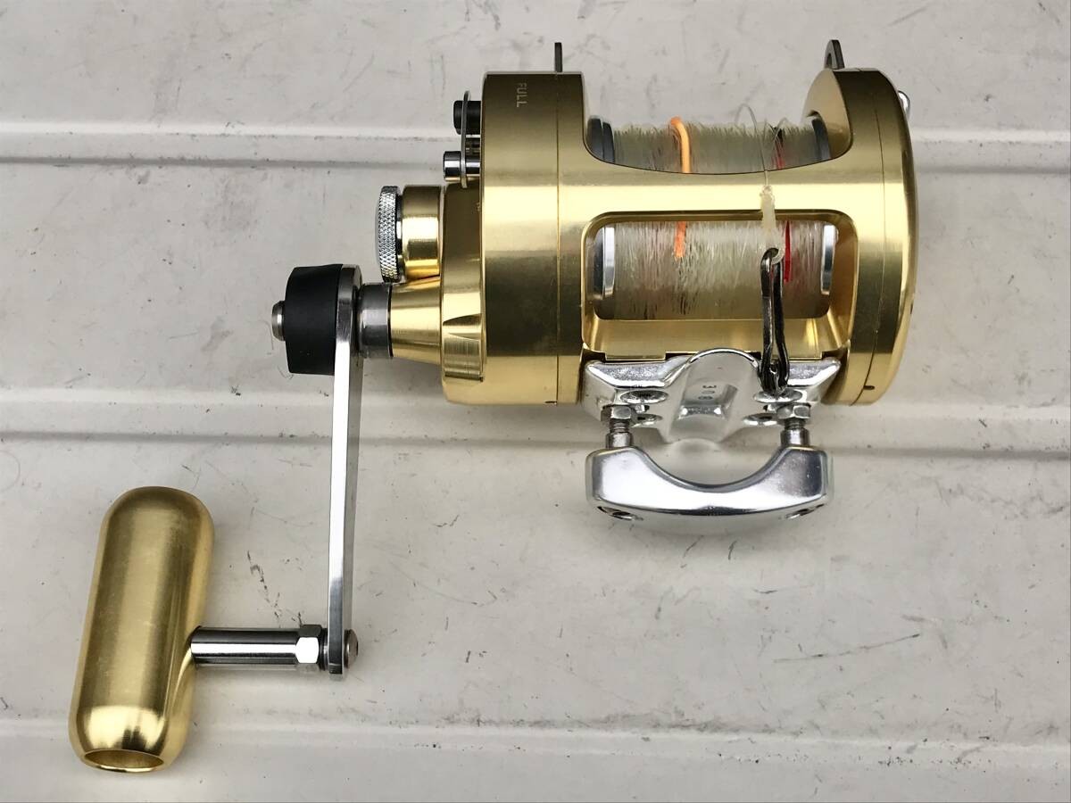 リール OKUMA TITUS TG15 Okuma Titus Gold Tg15Ii Two-Speed Boat Fishing Reel