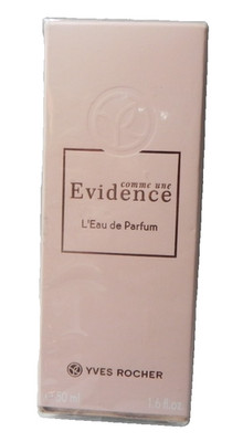 NEW & SEALED YVES ROCHER COMME UNE EVIDENCE EAU DE PARFUM PERFUME 50 ML 1.6 flo