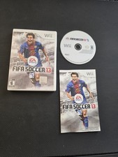FIFA Soccer 13 (Nintendo Wii) Complete Video Game With Messi On Cover Case Damag