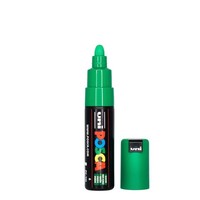 Uni Posca - Uni Posca Verfmarker 7M Donkergroene - Conische Punt Neu
