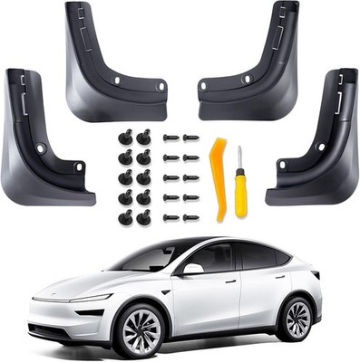 4 Pack Truck Mud Flaps for Tesla Model Y 2025-2026 Splash Guards