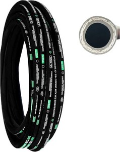 1/4 in. Nptm X 8 FT Hydraulic Hose Assembly - Hydraulic Hose and Water Hose